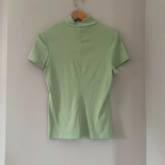 EXPRESS mock neck tee - Picture 2 of 3